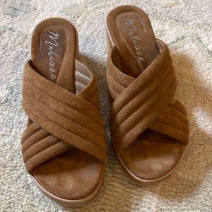 Matisse Suede Sandals Sz 7